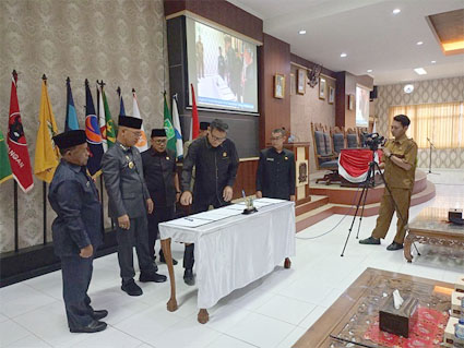 DPRD Kabupaten Kepulauan Anambas gelar Rapat Paripurna.  