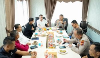 Kunjungan silaturahmi Kapolres Kepulauan Meranti, AKBP Gede Prasetia Adi Sasmita, S.I.K. (Foto: ist)