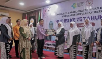 Peringatan HUT Ikatan Bidan Indonesia (IBI) ke-75. (Foto: ist)