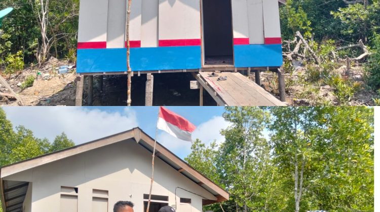 Posal Selatpanjang Gelar Aksi Sosial di Kampung Nelayan Desa Insit
