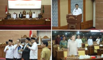 Rapat paripurna Penyampaian dan Penjelasan Wali Kota Batam atas Rancangan Perubahan Kebijakan Umum APBD (KUA) dan Perubahan Prioritas Plafon Anggaran Sementara (PPAS) APBD Kota Batam. (Foto: ist)