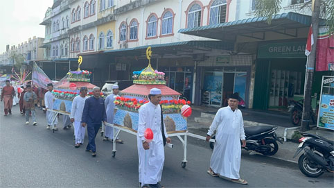 Pawai Peringatan Maulid Rasulullah SAW. (Foto: ist) 