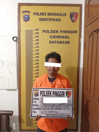 Tersangka  penanganan kebakaran hutan dan lahan (Karhutla). (Foto: ist)