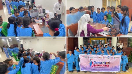 Ratusan Pelajar Batam Belajar Langsung Dunia Perbankan Melalui School Goes To Bank BRK Syariah