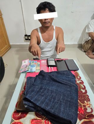 Tersangka dugaan tindak pidana narkotika. (Foto: ist)