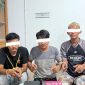 Tersangka jaringan peredaran narkotika jenis sabu dan ekstasi di wilayah Kecamatan Mandau. (Foto: ist)