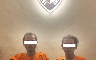 Tersangka kasus dugaan tindak pidana narkotika jenis sabu. (Foto: ist)