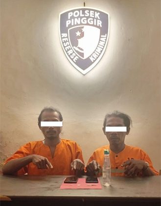 Tersangka kasus dugaan tindak pidana narkotika jenis sabu. (Foto: ist)