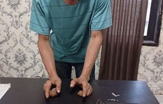 Tersangka dugaan tindak pidana penyalahgunaan narkotika jenis sabu. (Foto: ist)