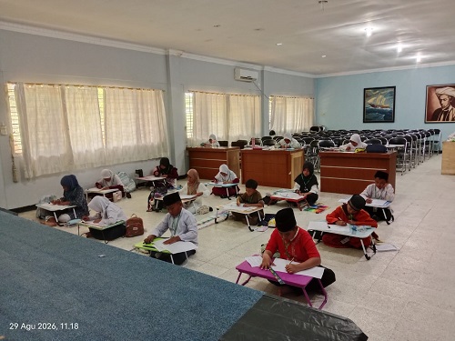 Salah satu cabang lomba PORSADIN VI Se-Kota Pekanbaru yang digelar di Unilak