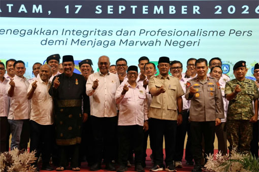 Bawa Spirit ‘DNA Pejuang’, PWI Kepri Resmi Dilantik dan Siap Perkuat Sinergi Daerah