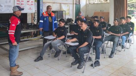 Pelatihan dan Sertifikasi Juru Las 3F PT. BSP. (Foto: ist)