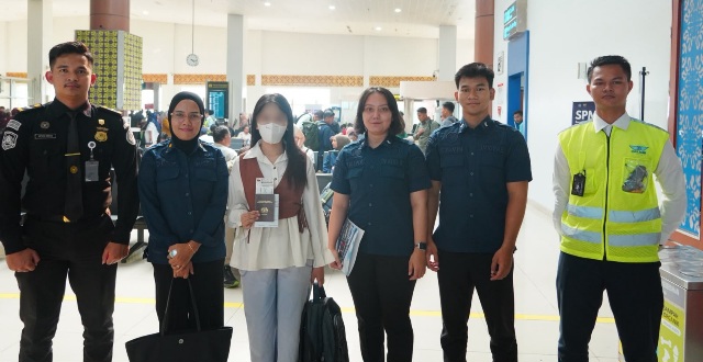 WN Malaysia Overstay 60 Hari Dideportasi dari Pekanbaru