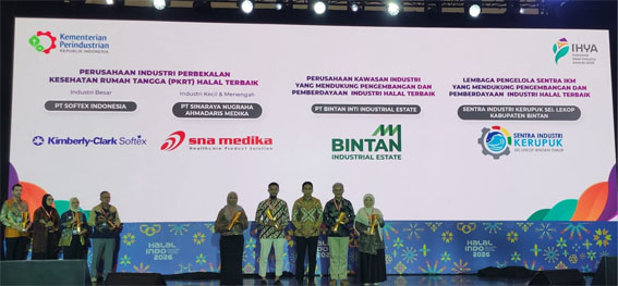 Acara ajang IHYA (Indonesia Halal Industry Awards) 2026 yang diselenggarakan Kementerian Perindustrian (Kemenperin) RI. (Foto: ist) 