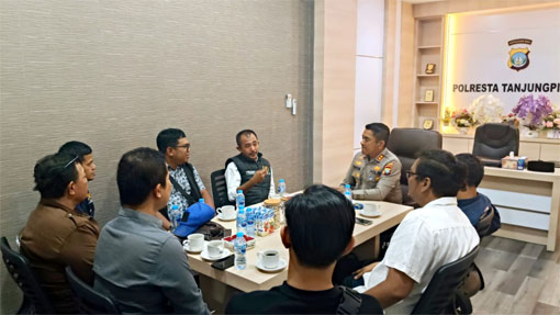 PWI Kepri dan Polresta Tanjungpinang Bersinergi Tingkatkan Kompetensi Wartawan
