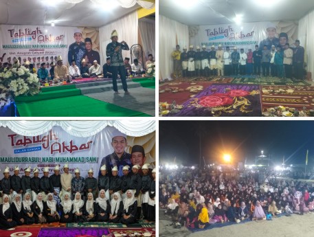 Foto kegiatan Tabliq Akbar Ustadz Ucay di Ungar. (Foto: Raja Juraimi)