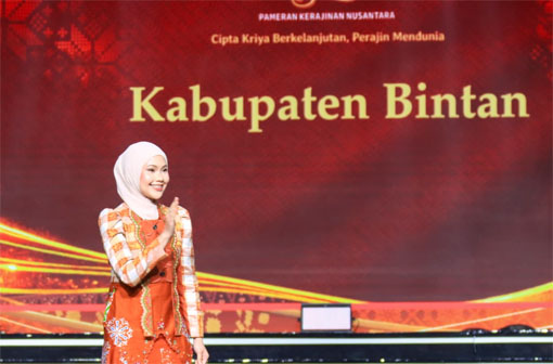 Hafizha Rahmadhani, Ketua Dekranasda Kabupaten Bintan. (Foto: ist)