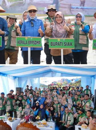 Gerakan Tanam Serempak (Gertam) ke-14 dengan sasaran 50.000 hektare lahan pertanian di 25 provinsi. (Foto: ist)