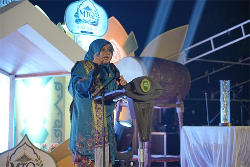 Dr. Afni Zulkifli, M.Si., Bupati Siak. (Foto: ist)