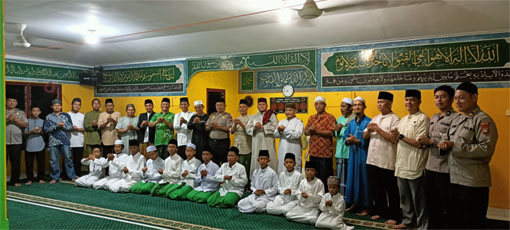 Hari Santri Nasional Tahun 2026, di Mushola Al Jihad Komplek Polsek Kundur. (Foto: ist) 