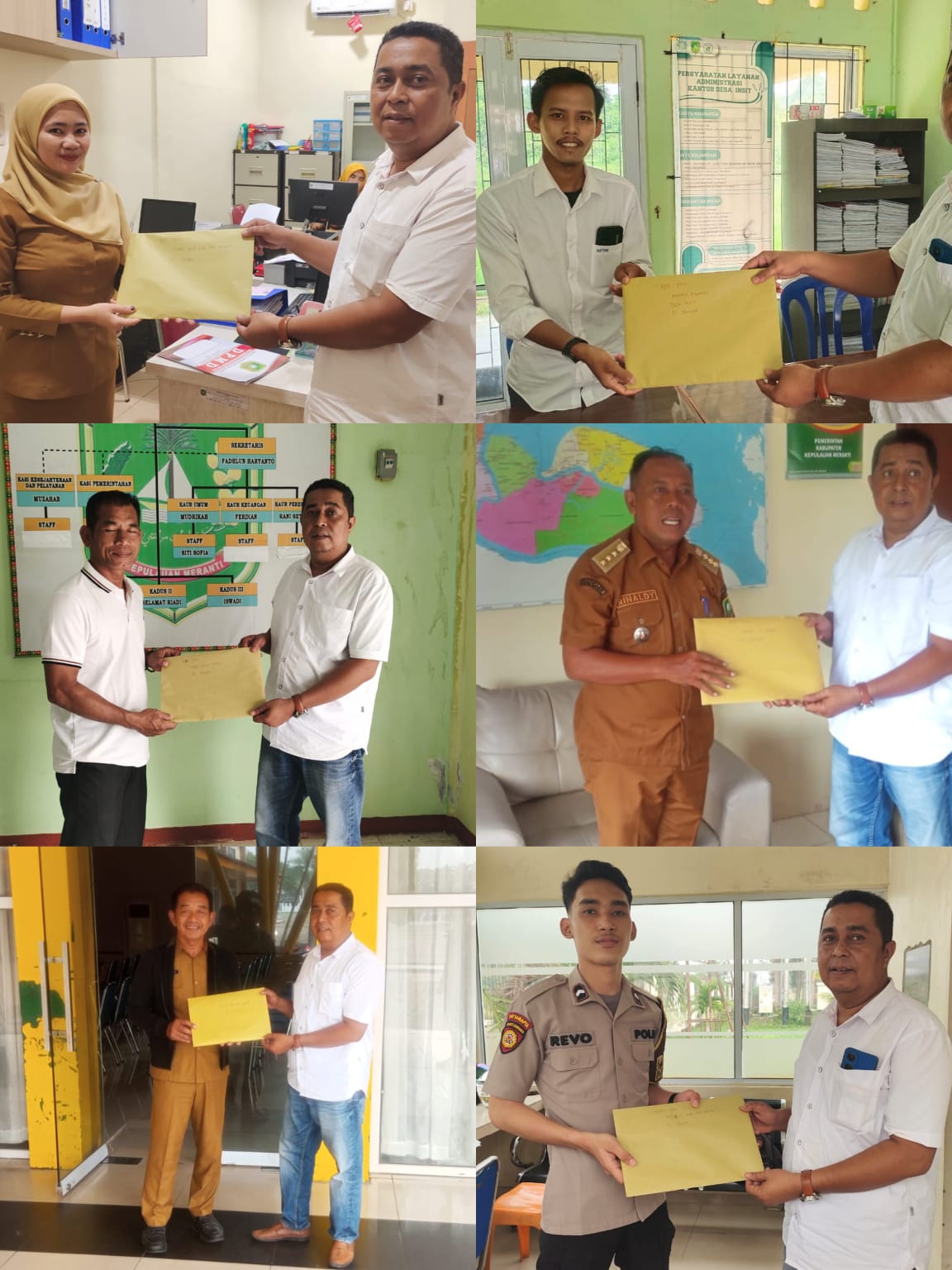Foto : Fadli saat Menyerahkan Laporan pengaduan lanjutan.
