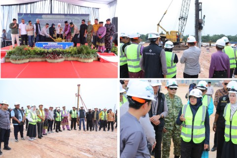 PT ORI memulaikan pembangunan di Kawasan Industri Tanjung Buton (KITB), Kabupaten Siak, Provinsi Riau. (Foto: ist)