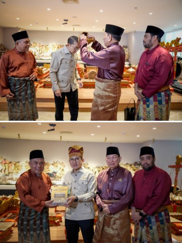 Fadli Zon terima kunjungan rombongan LAMR di Jakarta. (Foto: ist) 