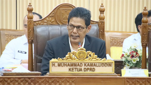 Haji Muhammad Kamaluddin, Ketua DPRD Kota Batam. (Foto; dukumen) 