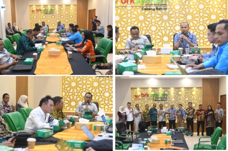 BRK Syariah Terima Kunjungan Kerja Pansus II DPRD Kabupaten Kotabaru