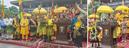 Lepas Arak-arakan HKN, Fadli Zon Hentak Cokmar LAMR Tiga Kali