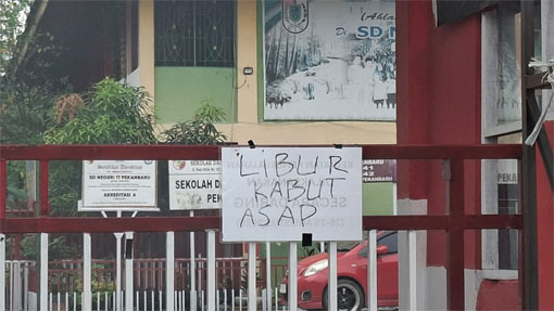 Jerebu Karhutla Telan Korban, Puluhan Ribu Warga Riau Sempot