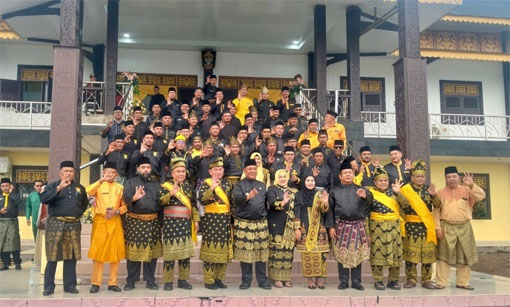 LAMR Provinsi Riau Apresiasi Penabalan Gelar Adat di Rokan Hulu